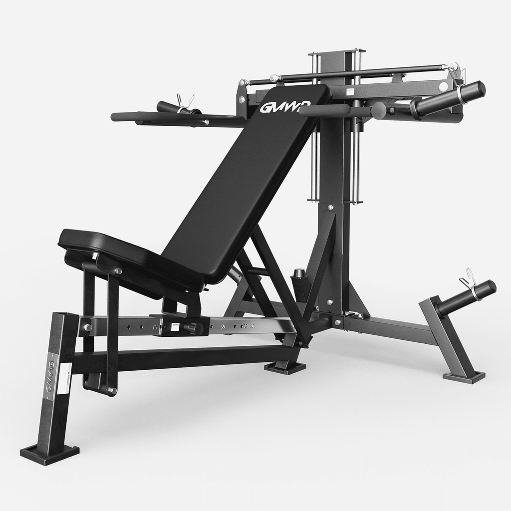 GMWD V7 Chest Press Machine, Bench Press Machine with Independent Converging Arms, Adjustable Incline Flat Bench for Chest, Shoulder Workouts for Home Gym,Home Gyms Equiepment