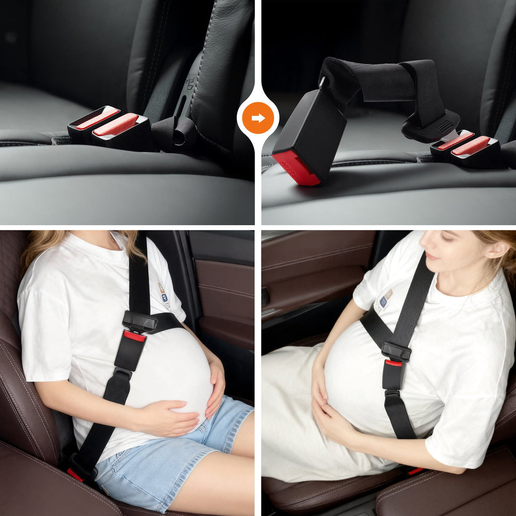 YTAKY Seat Belt Extender , 14-inch 2 Pack for Cars Universal Seat Belt Car Buckle Extension Buckle Up (7/8" Tongue Width)